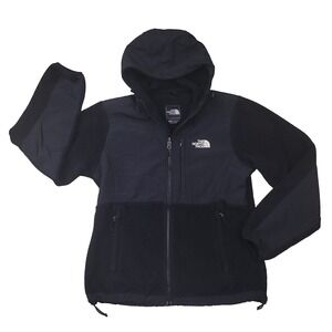 The North Face Denali Black Polartec Recycled Fleece Jacket Women's size Medium
